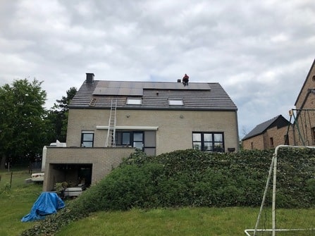 Installation de photovoltaïques à Mortier - après