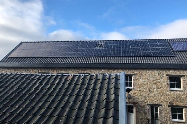 Panneaux photovoltaïques à Polleur