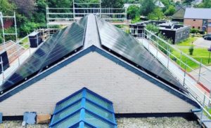 Placement de panneaux photovoltaïques à Jalhay