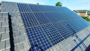 Placement des panneaux photovoltaïques à Limbourg